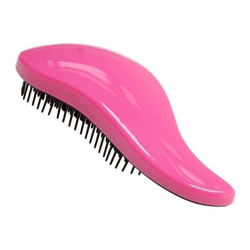 8 Color Hair Detangling Brush Glide Thru Detangler Comb For Rose