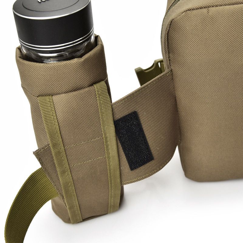 Gear Bag Kit Kettle Camping Backpack Multifunctional Waist Outdoor Tool Nylon Tactical Bag Field Military Fishing