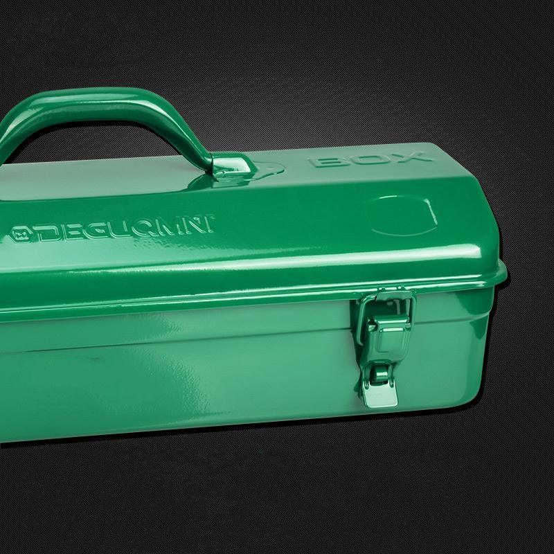 Carrying Electrician Tools Maintenance Professional Single Box Toolbox Storage Tool Iron Organizer Hardware Case Household Layer