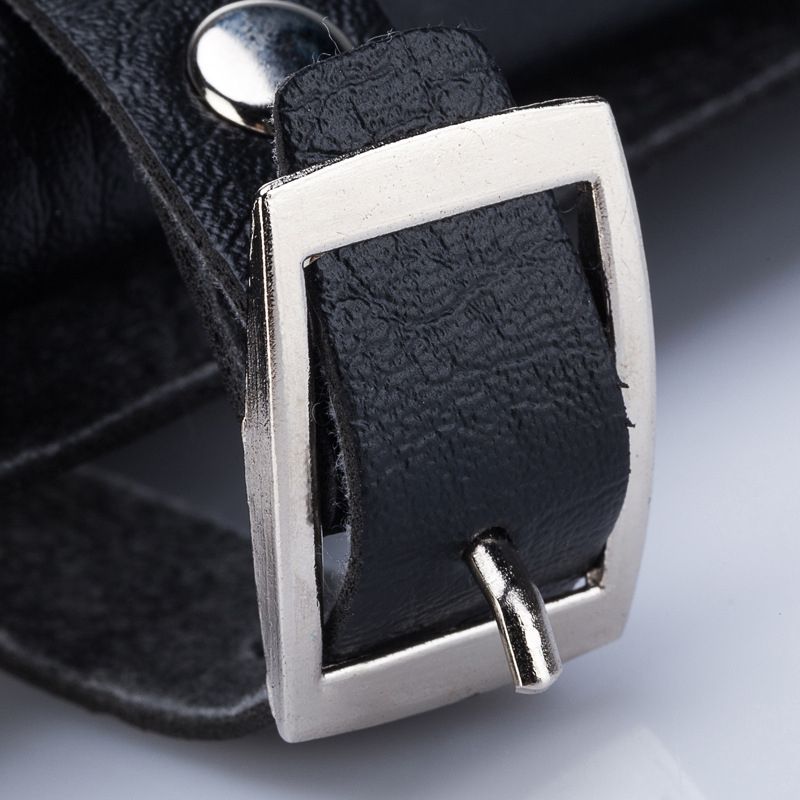 Holster Shoulder Holder With Rivet Waist Scissor Scissor Hair PU Hairdressing Case Belt Clips Bag Pouch Barber Leather Bag