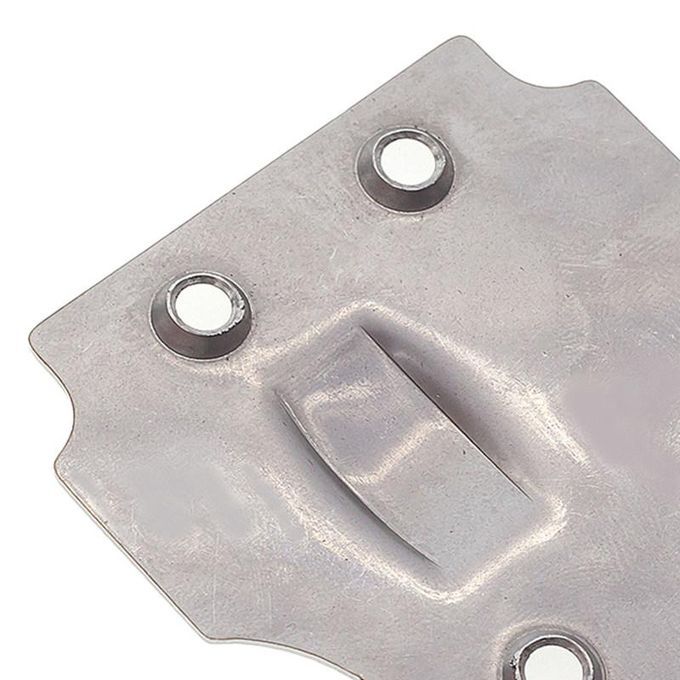 1 Set Skid Plate Upgrade Replacement Stainless Steel-Silver