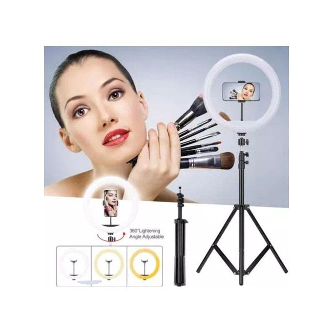 Ring Light For Video - Selfie - Inches Photo Youtube