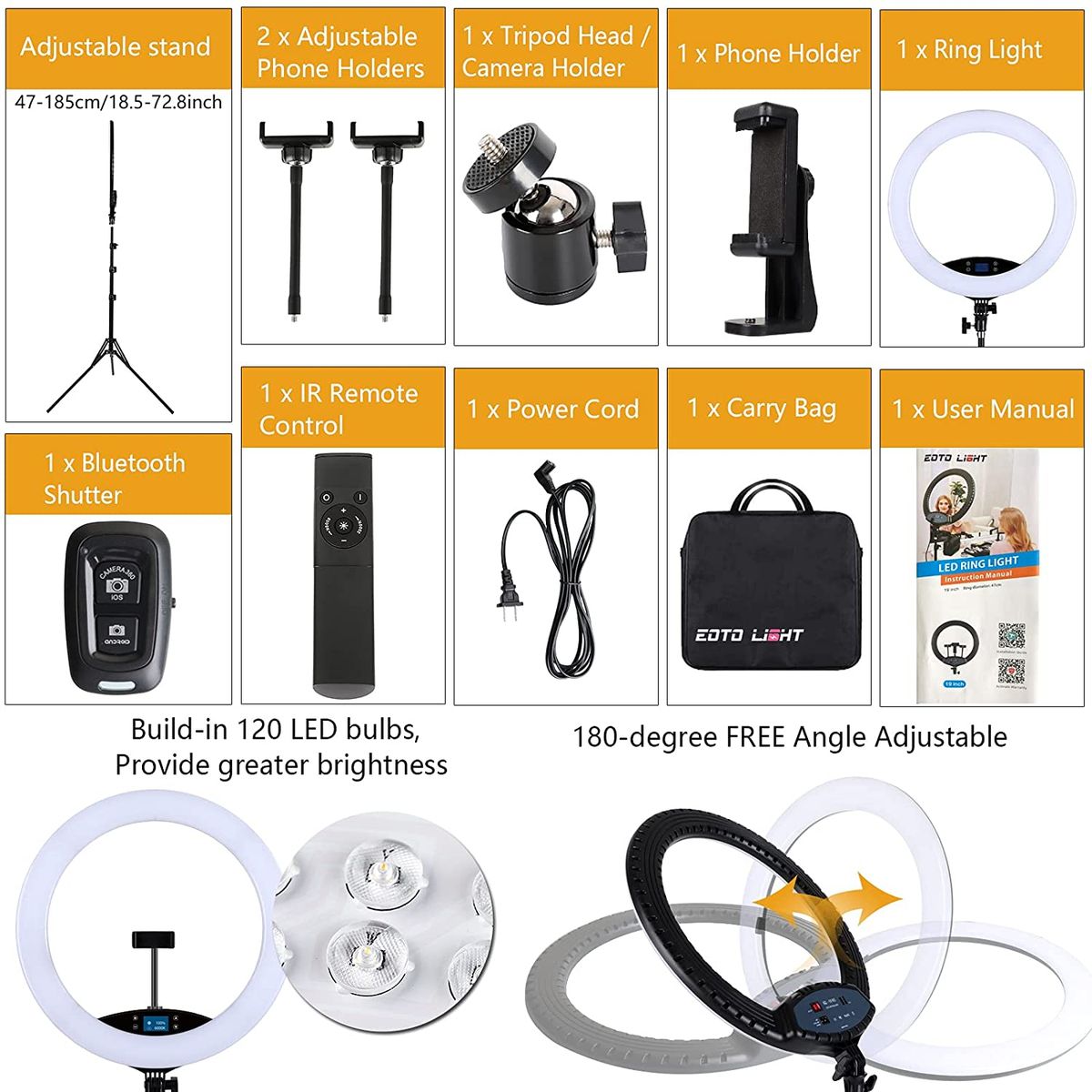 Ring Light For Video - Selfie - Inches Photo Youtube