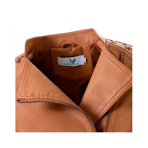 New Women's Leather Jackets Fashion Thin Jackets