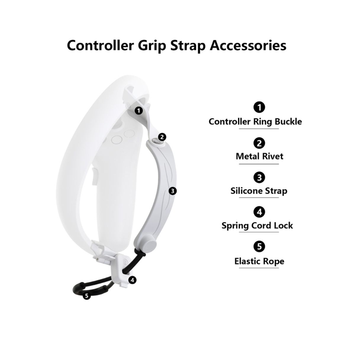 VR Handle Grip Pico 4 VR Gaming Headset Controller Belts