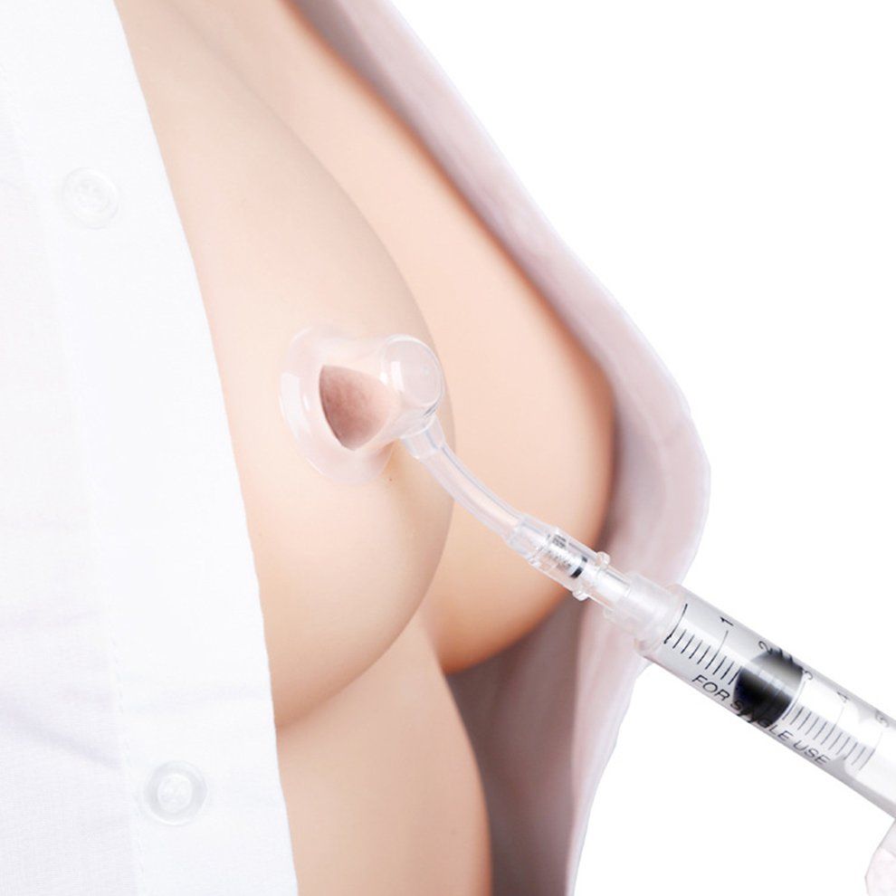 Nipple Aspirator Puller Shaper Feeding Sucking Flat Inverted Nipples Treatment Redress Correction Attractor Transparent