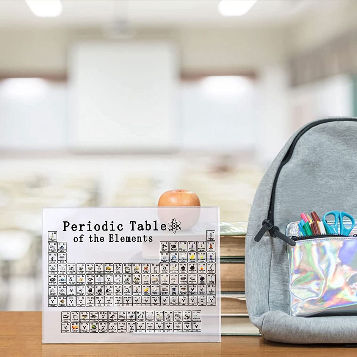 Periodic Table with Real Elements Inside,Real Elements