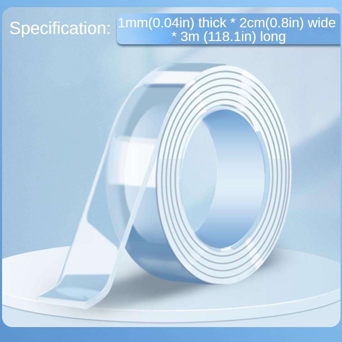 Nano Double-Sided Adhesive Tape - Powerful and Versatile Mounting Tape Removable