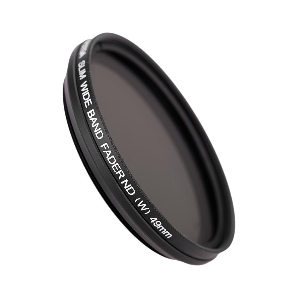 Fotga 49mm Slim Fader Variable ND Filter Adjustable Neutral Density ND2 to ND400