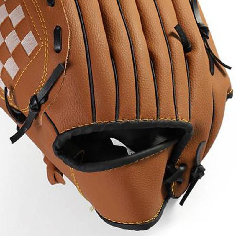 Sports 2 Colors Glove Softball Right Hand for Adult ,Brown