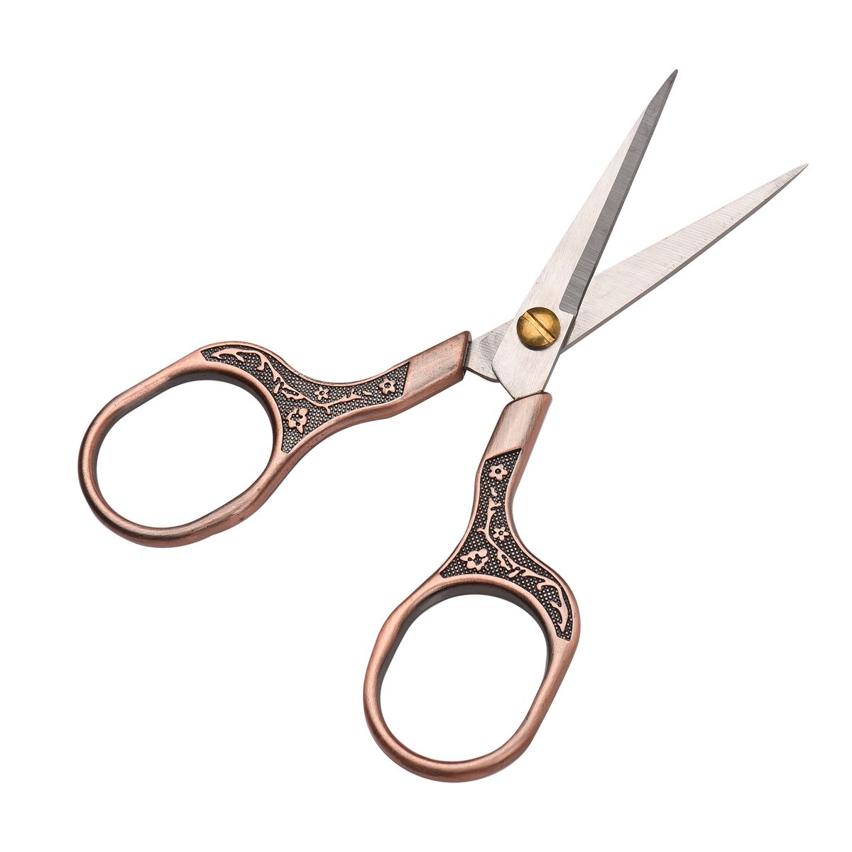 Salon Barber Stainless Steel Scissors Plum Blossom Sharp