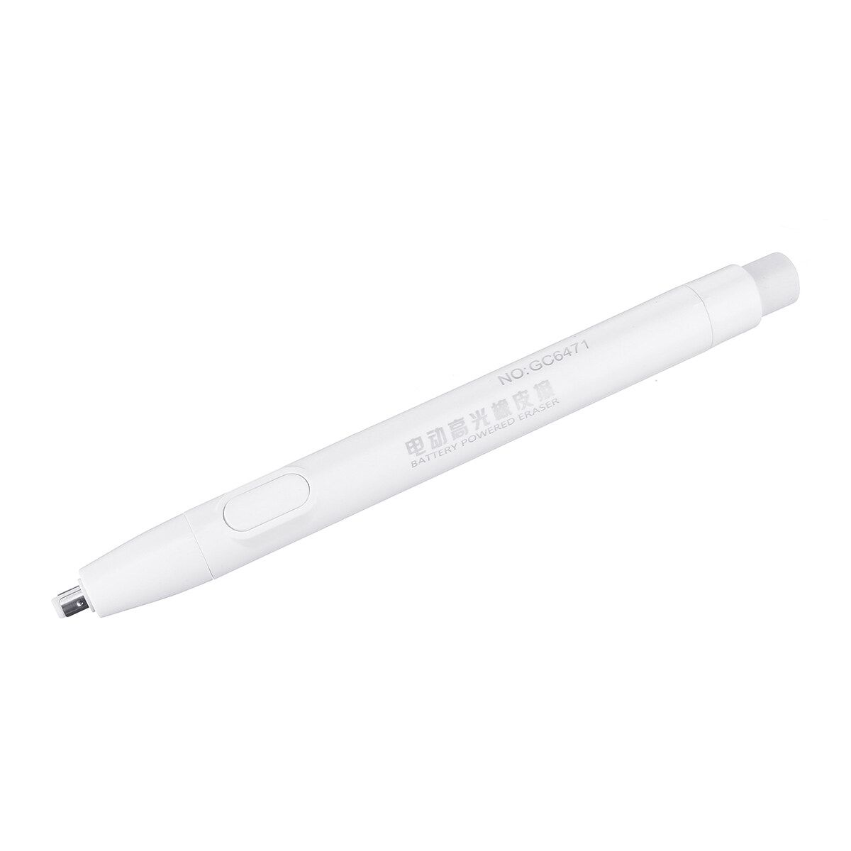 Electric Pencil Eraser Kit With 24Pcs Rubber Refills Highlight Sketch Antique White