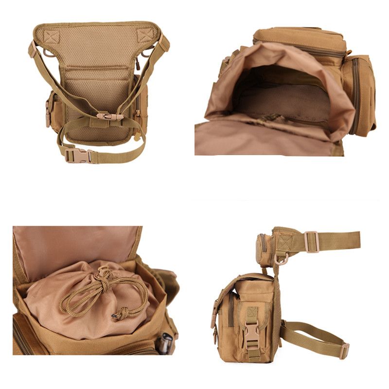 Military Tactical Drop Leg Bag Tool Fanny Thigh Hunting Bag