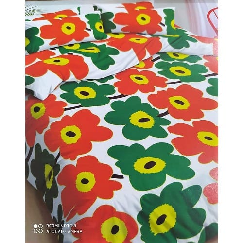 Flat Bedsheet/bedspread With Pillow Cases