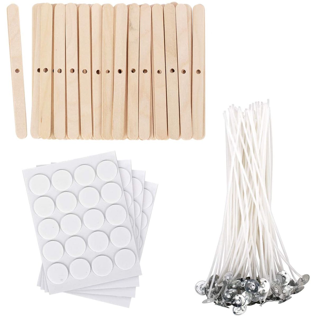 Candle Making Kit,Wooden Candle Wick