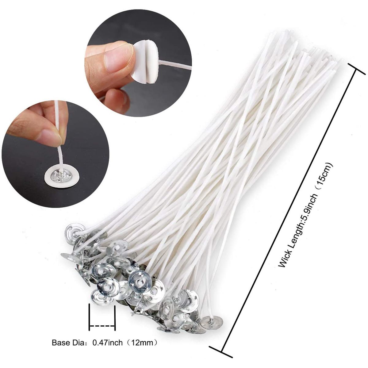 Candle Making Kit,Wooden Candle Wick