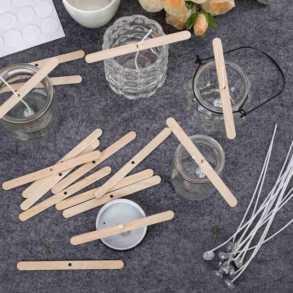 Candle Making Kit,Wooden Candle Wick