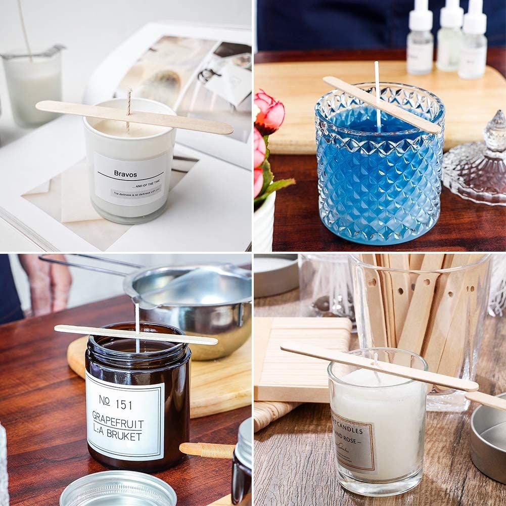 Candle Making Kit,Wooden Candle Wick