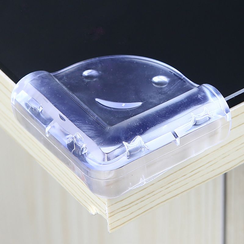 4Pcs Child Baby Silicone Safety Protector Table Corner Protection From Children Anticollision Edge Corners Guards Cover For Kids