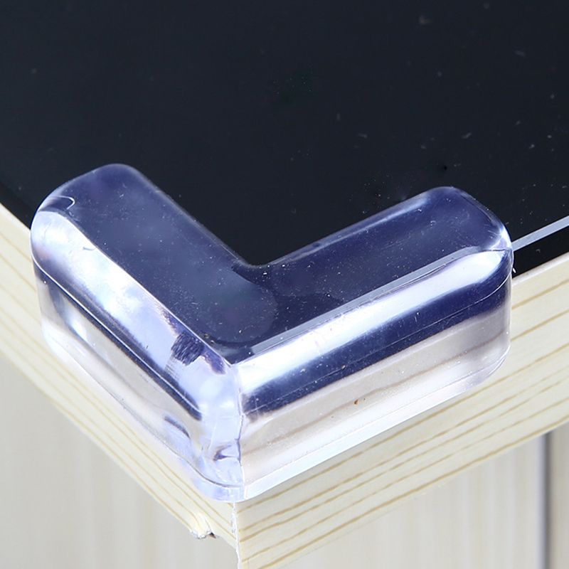 4Pcs Child Baby Silicone Safety Protector Table Corner Protection From Children Anticollision Edge Corners Guards Cover For Kids