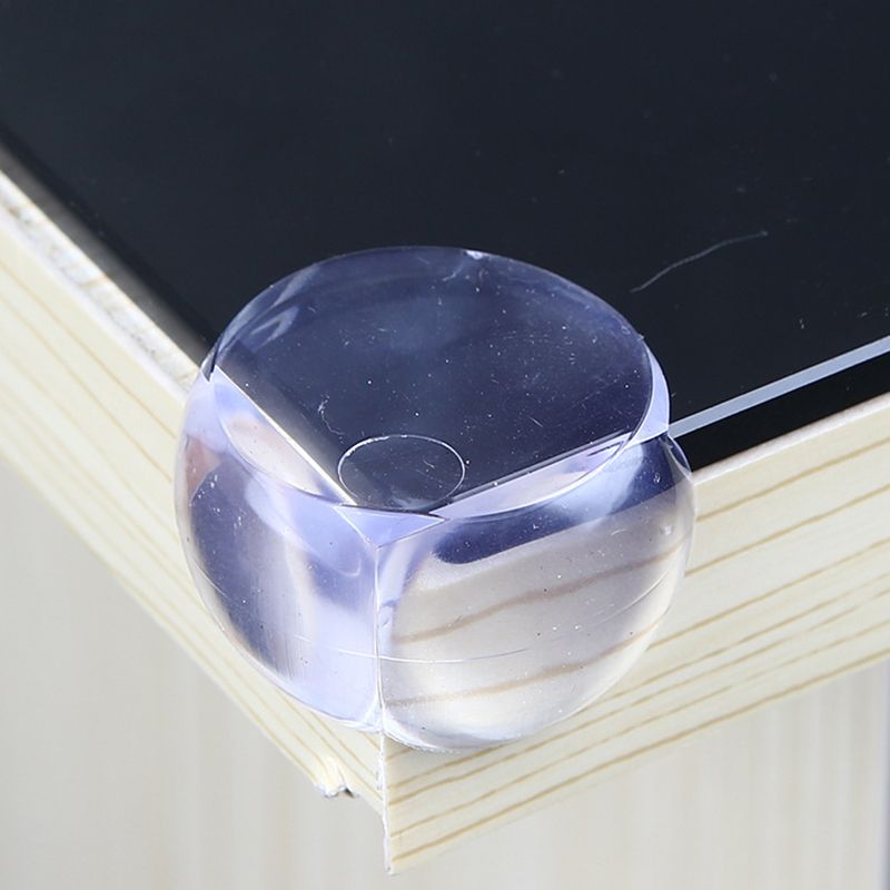4Pcs Child Baby Silicone Safety Protector Table Corner Protection From Children Anticollision Edge Corners Guards Cover For Kids