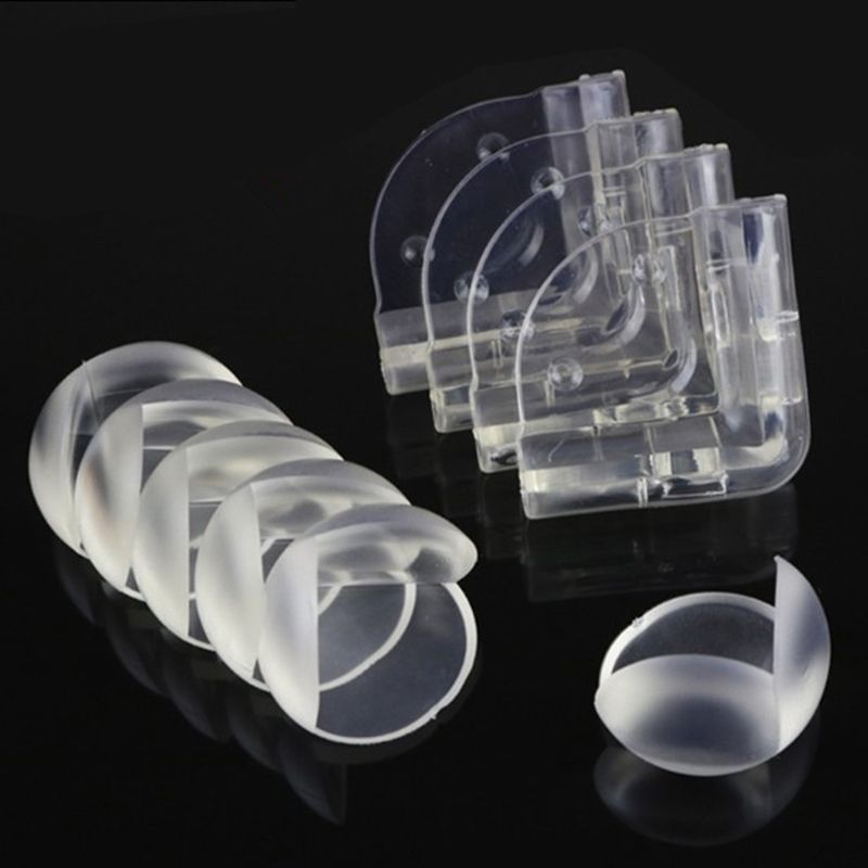 4Pcs Child Baby Silicone Safety Protector Table Corner Protection From Children Anticollision Edge Corners Guards Cover For Kids