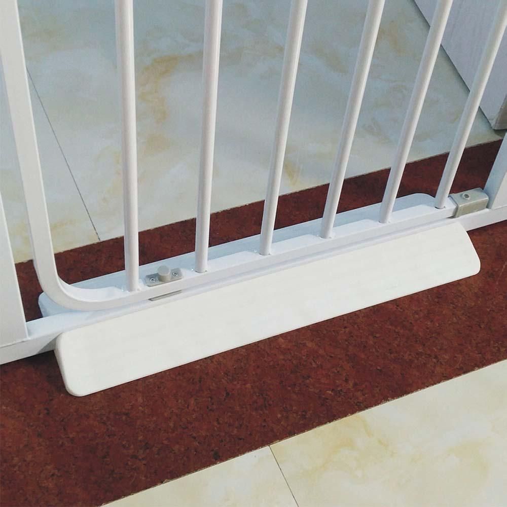 2pcs Baby Toddler Pet Gate Fence Fixing Stair Way Safety Lock Thru Door Guide Sheet Easy To Use Baby Safety Supplies