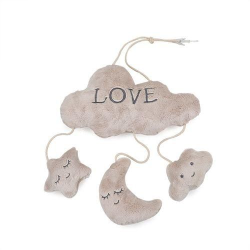 2 PCS Baby Crib Rattle Mobile Toy Bed Room Play