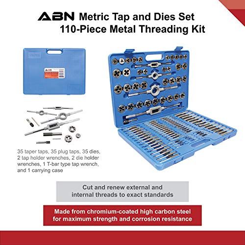ABN Large Tap And Die Set Metric Tap And Die Kit Rethreading