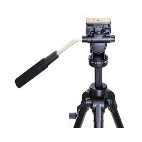 Camera Stand King Joy Vt1500 Portable Lightweight Video/Camera Tripod Stand With Fluid Head - Black