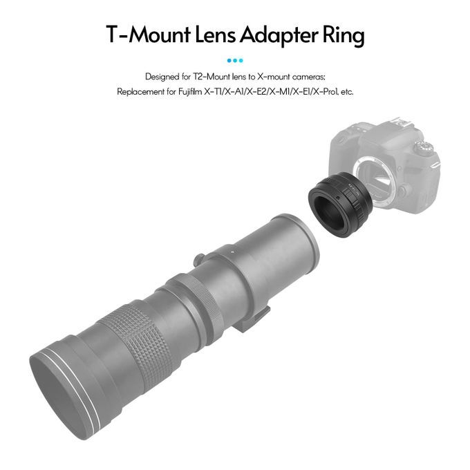 T2-FX Metal Lens Mount Adapter Ring T/T2 Mount Lens Adapter