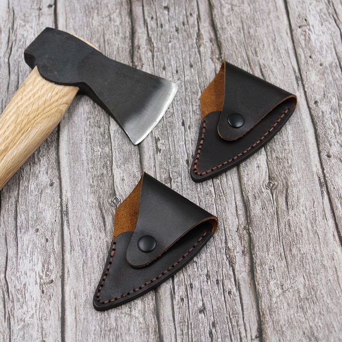 Portable Axe Head Cover Hatchet Sheath Protector For Woodworking