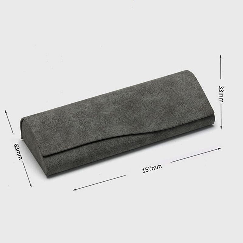 Fashion Flock Light-Weight Eye Glasses Case - Hard Box Pouch