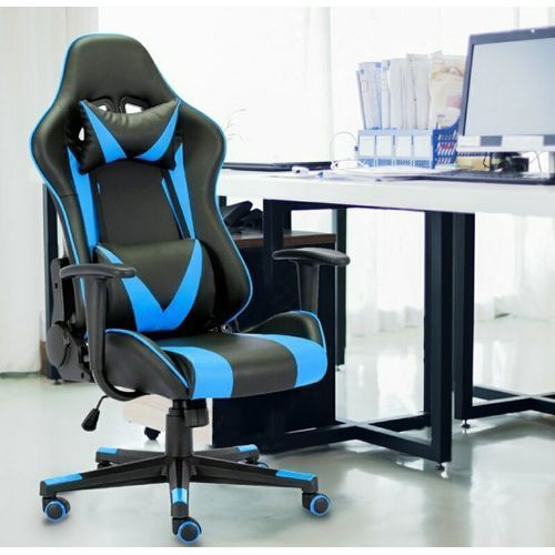 New Racing / Gamer Chair-BLUE & BLACK