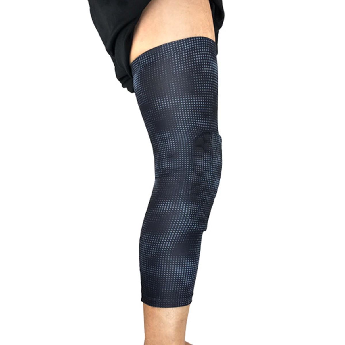 Knee Men Women Leg Support Grey