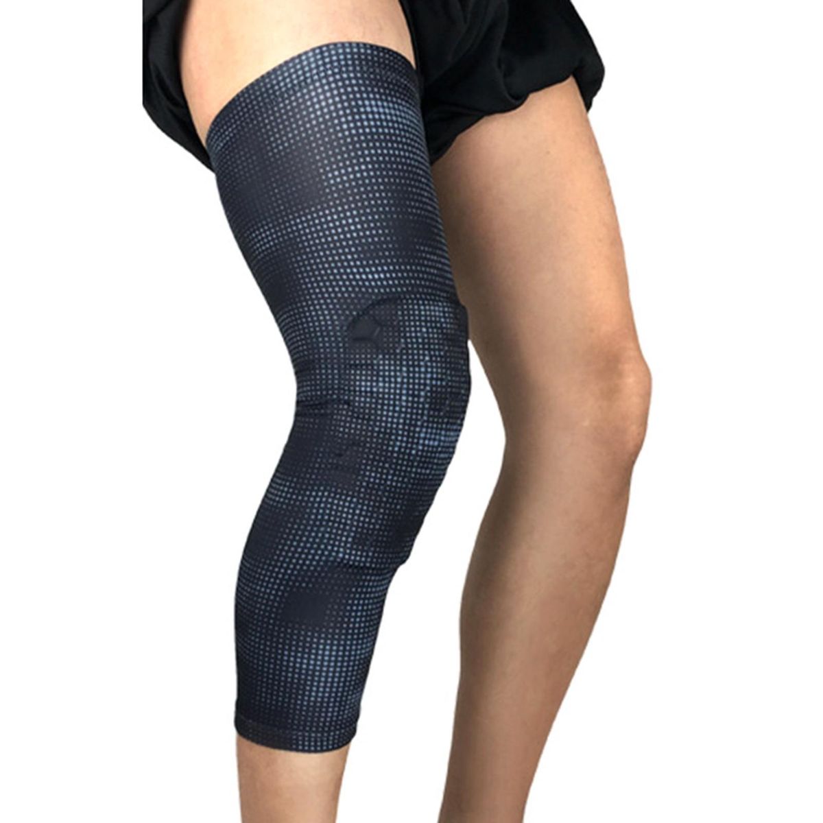 Knee Men Women Leg Support Grey
