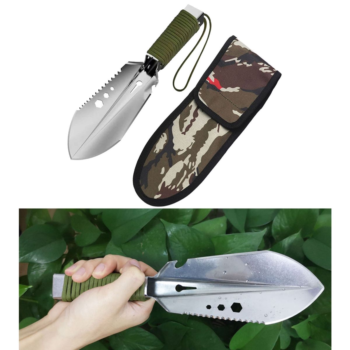 Snow Shovel Green