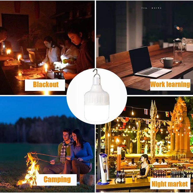 LED Emergency Light Camping Rechargeable USB Light