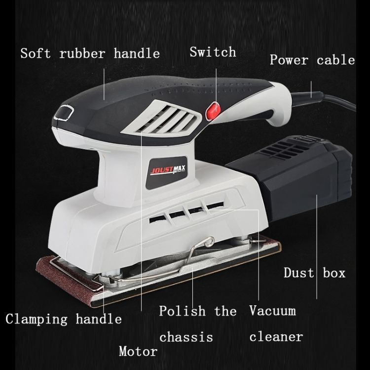 Abrasive Tools＆Accessories Wall Sanding Machine, Model: JST618701 Rectangle