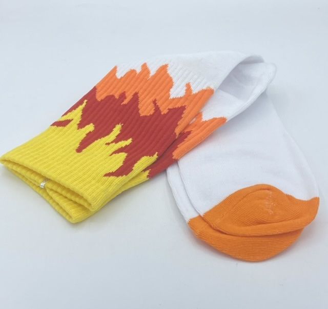 Stylish Cool Pattern Men's Punk Socks
