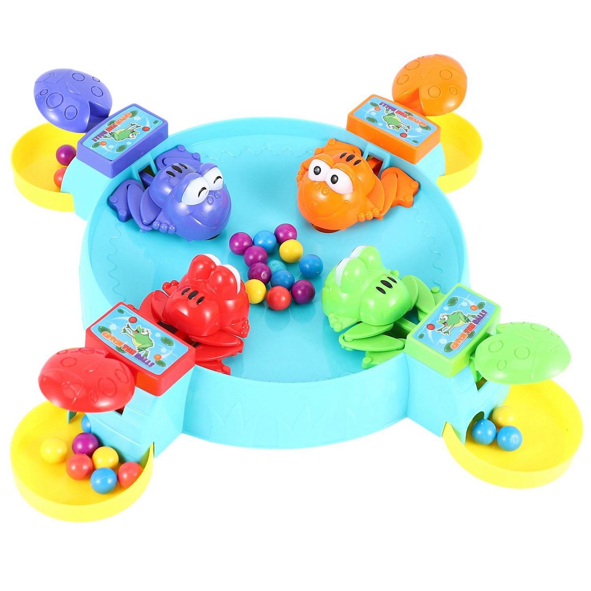 Parent-Child Interaction Toys Feeding Frog Swallow Beads