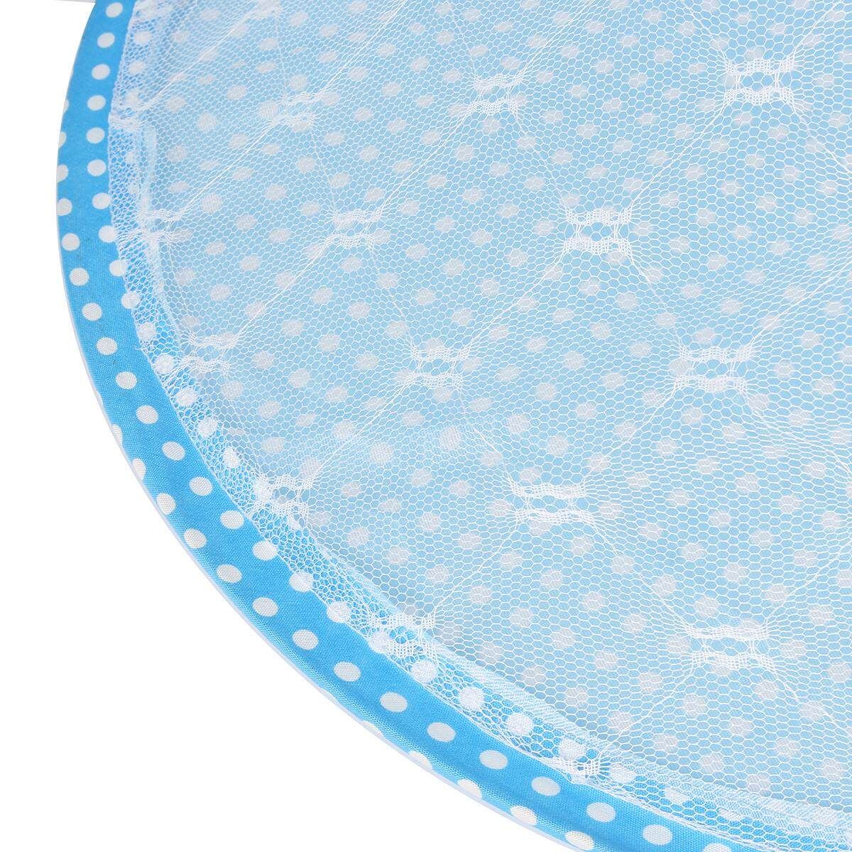 Portable 0-3 Years Baby Kid Infant Mosquito Net Bed Crib Canopy Mattress Tent Blue Blue