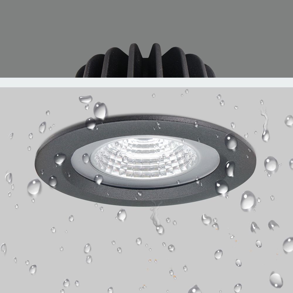 IP65 Waterproof Fire-proof LED Downlight 15W 12W 7W 5W
