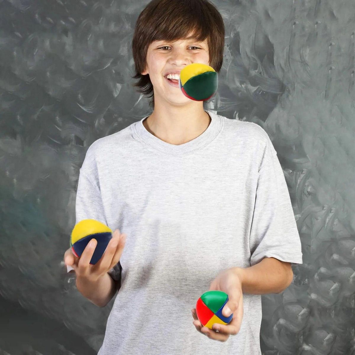 3/6PCS Smooth Durable Juggle Ball Juggling Balls Set For Beginners Learn To Juggle Beginner Kit Circus Children Kids Outdoor Toy