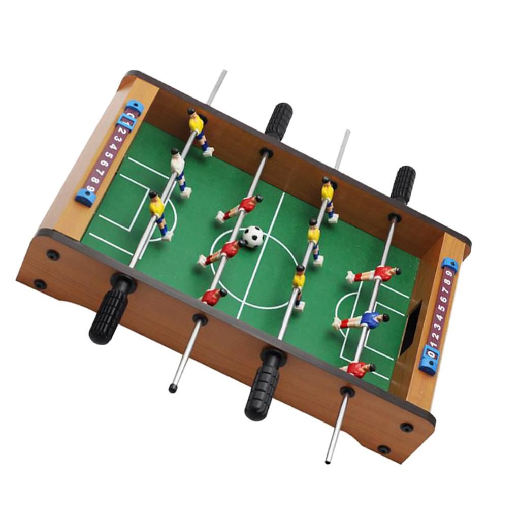Portable Soccer Table Foosball Competition Table Top Set Parent-child
