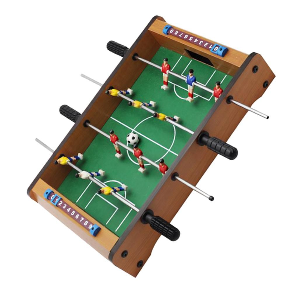 Portable Soccer Table Foosball Competition Table Top Set Parent-child