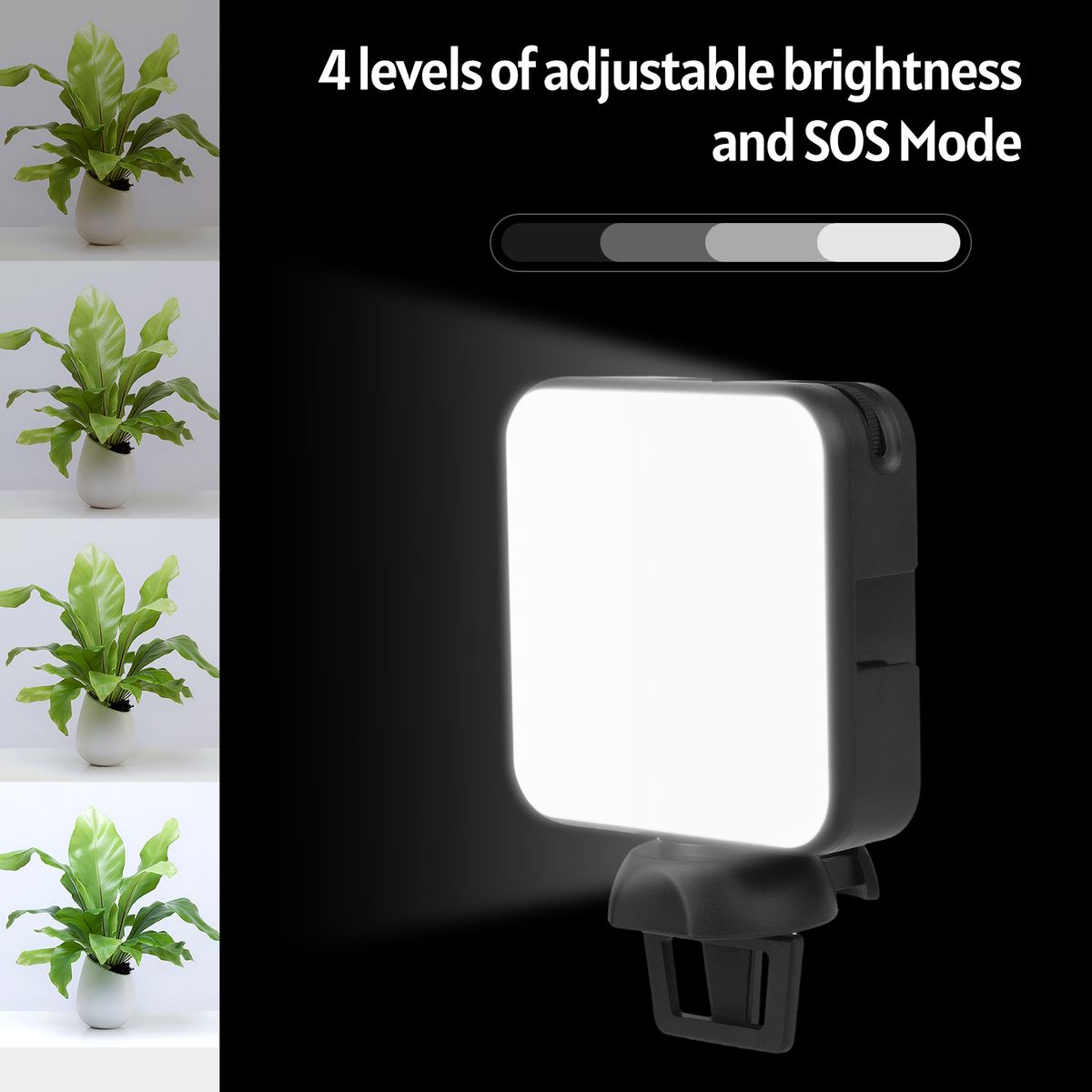 W36 Mini LED Video Light Portable Photography Light