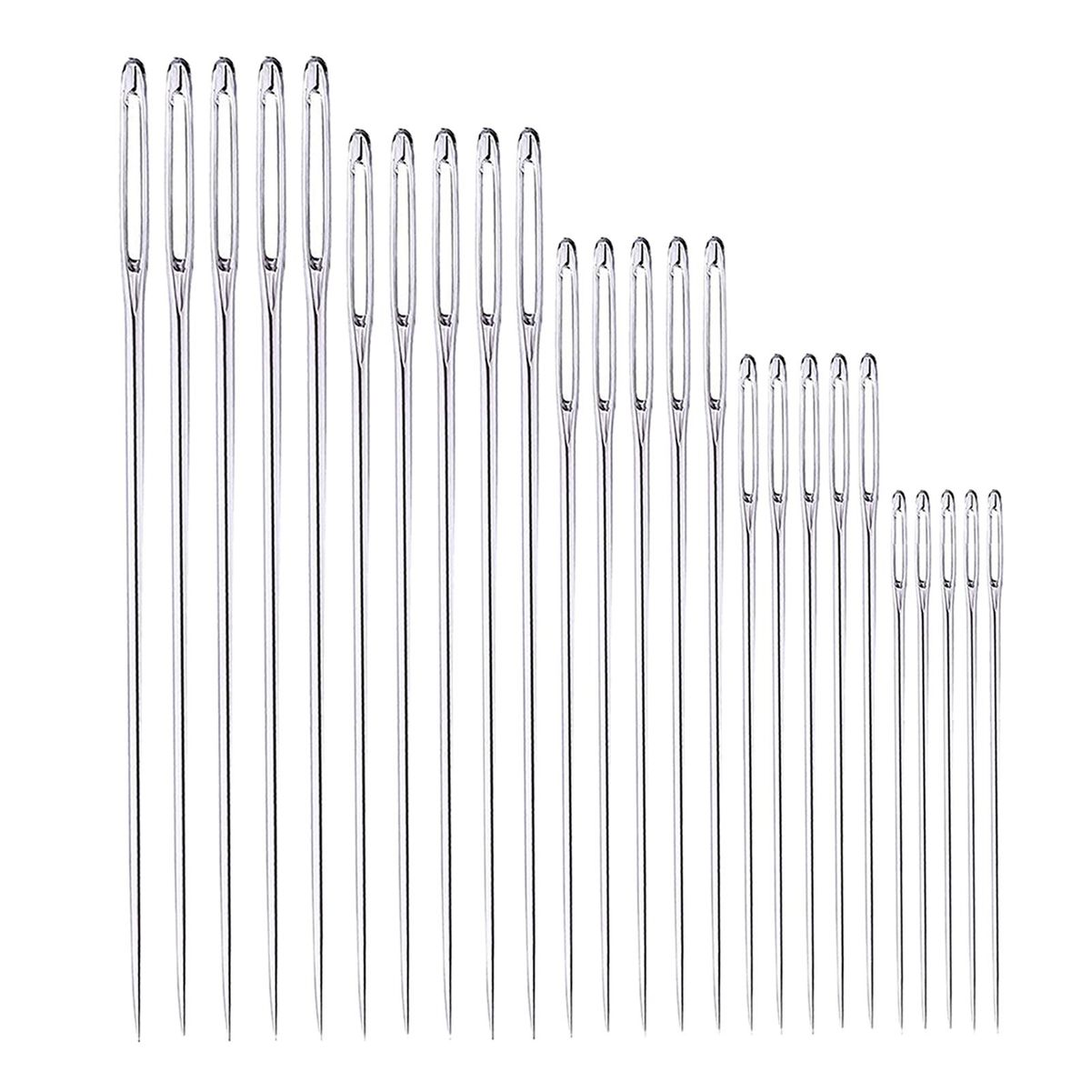 Large Eye Long Sharp Sewing Needles Easy Thread Hand Sewing Embroidery