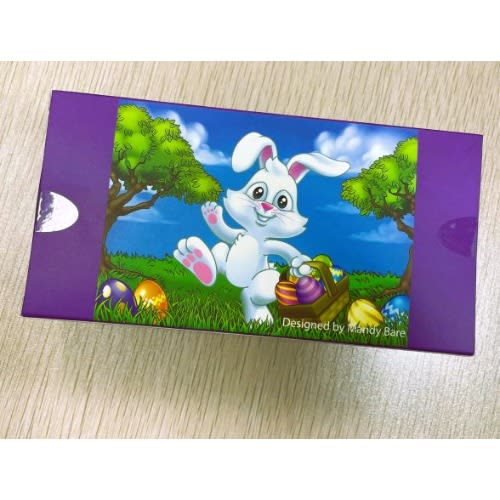 Bunny And Eggs Jigsaw Colorful Puzzle - Easter Gift - 48 Pcs