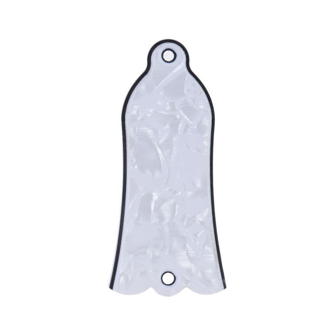 2 Holes Bell-shaped Truss Rod Cover Plate Scroll Plate